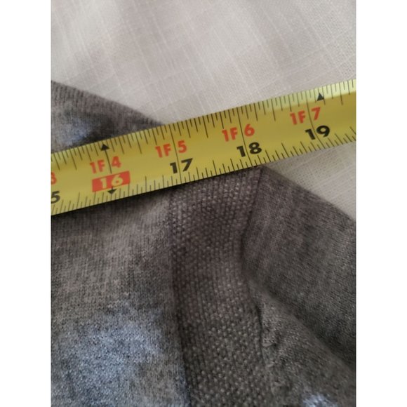 CROSBY& HOWARD SWEATER SIZE MEN'S XL 100% MERINOWOOL GRAY - Picture 8 of 9